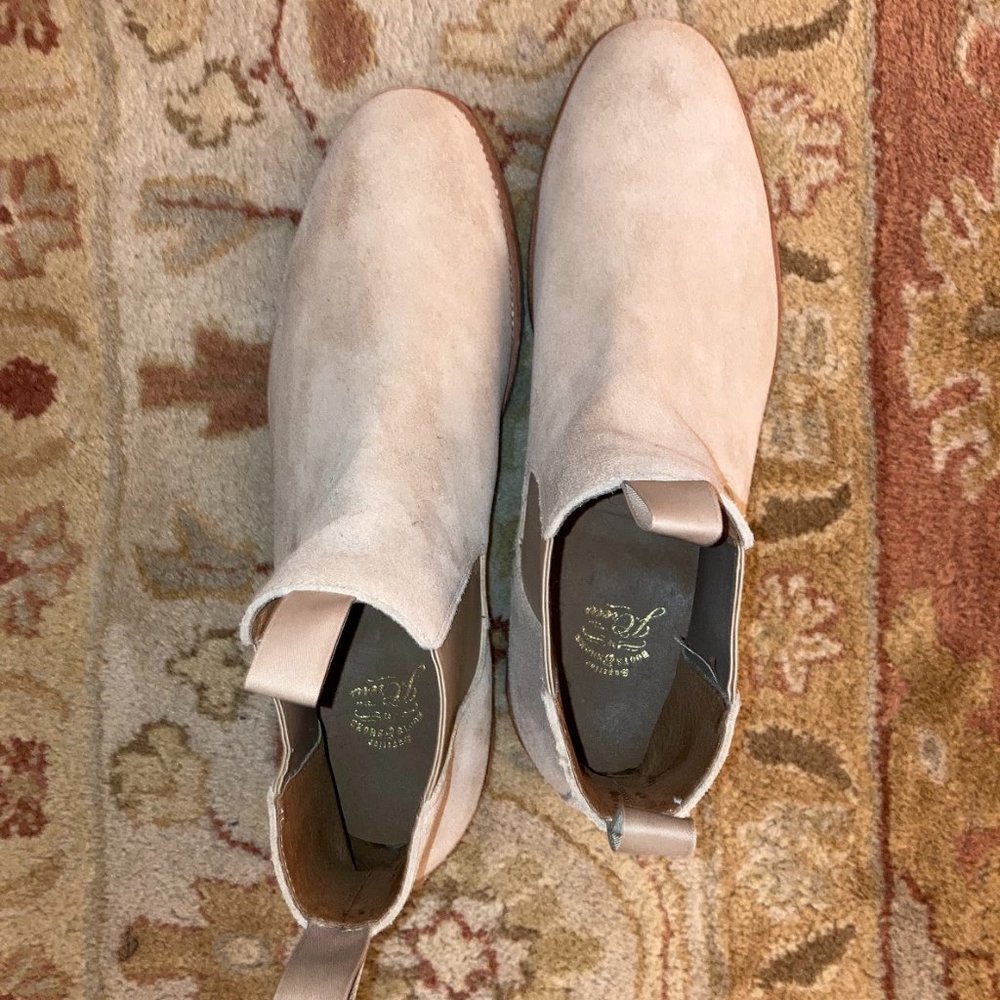 JCREW Mens Chelsea Boots -- WORN ONCE
